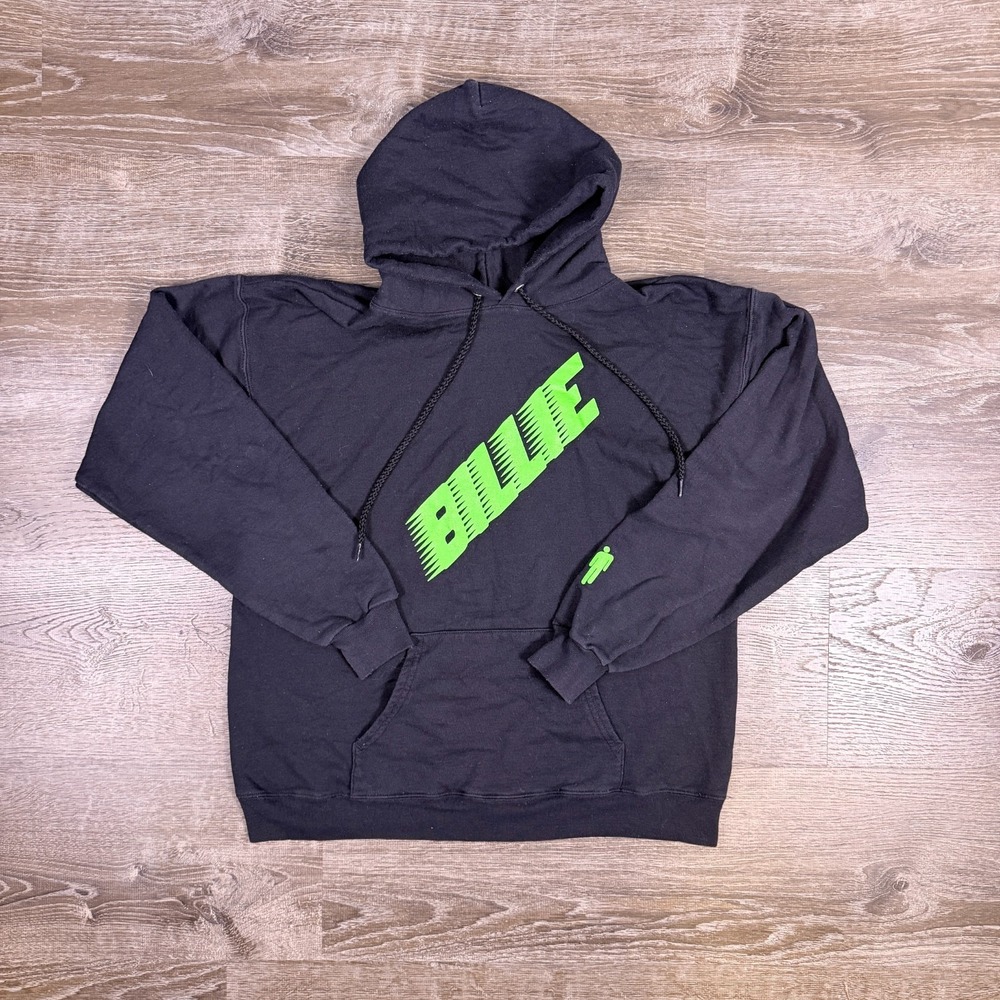 Billie Eilish‎ World Tour 2020 Hoodie Black Size Large